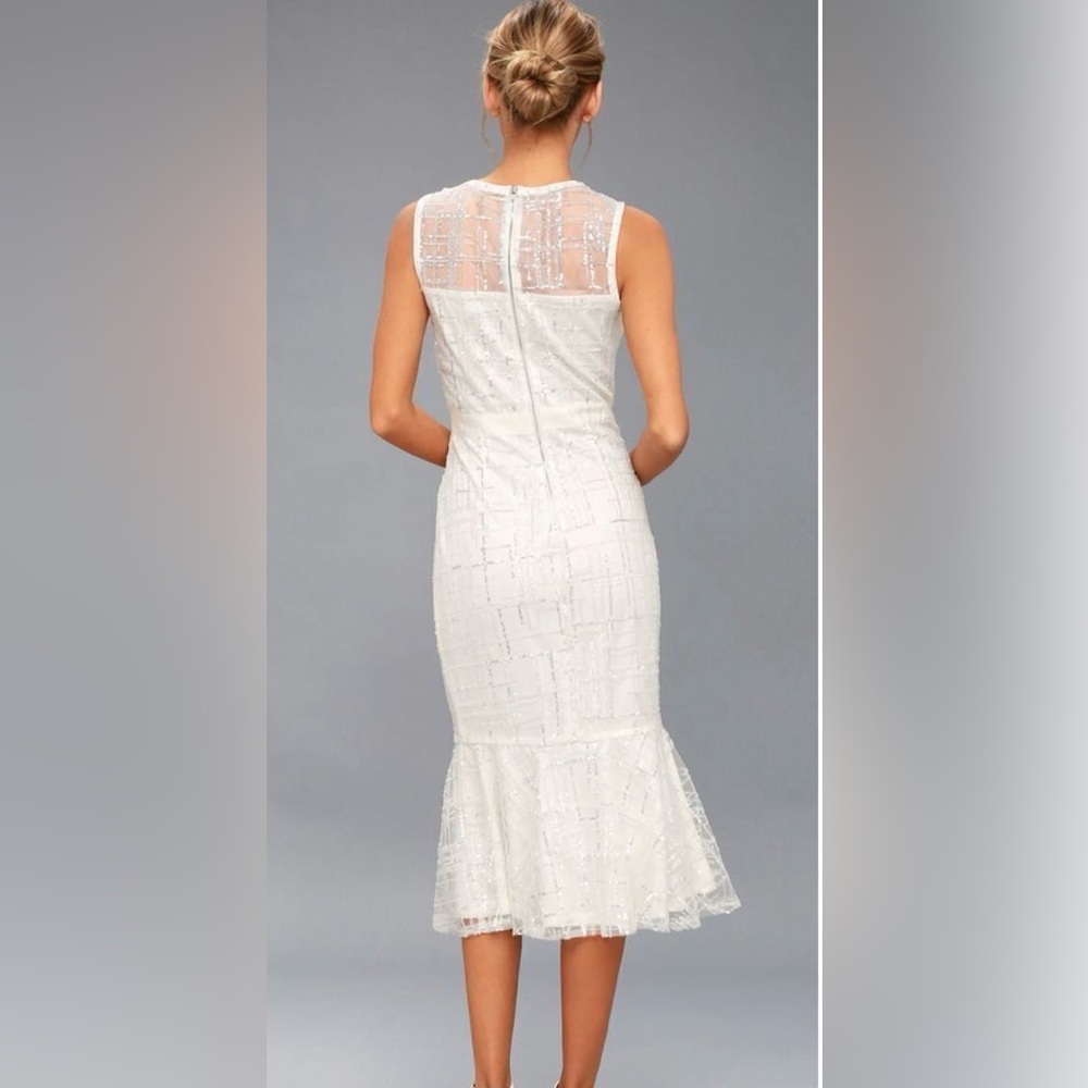 Lulus Jeanette Elegant White Sleeveless Dress - Picture 2 of 11